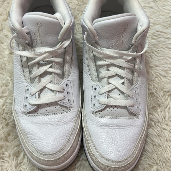 Nike Air Jordan 3 Retro Pure Money triple White - Picture 2 of 6